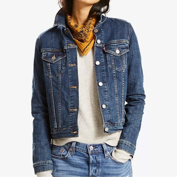 Levi’s Original Denim Trucker Jacket - Picture 1 of 11